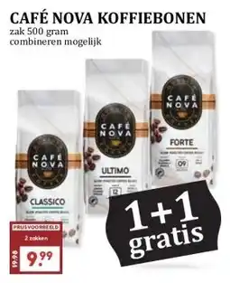 MCD Supermarkt CAFÉ NOVA KOFFIEBONEN aanbieding