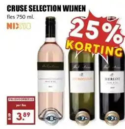 MCD Supermarkt CRUSE SELECTION WIJNEN aanbieding