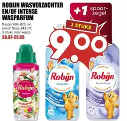 MCD Supermarkt ROBIJN WASVERZACHTER EN/OF INTENSE WASPARFUM aanbieding