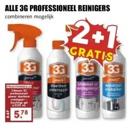MCD Supermarkt ALLE 3G PROFESSIONEEL REINIGERS aanbieding
