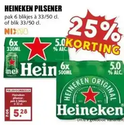 MCD Supermarkt HEINEKEN PILSENER aanbieding