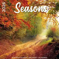 Intratuin Plenty Gifts kalender seasons 2026 30 x 30 cm aanbieding