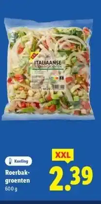 Lidl Roerbak- groenten aanbieding