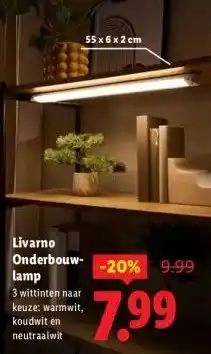 Lidl Livarno Onderbouw- lamp aanbieding