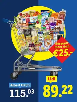 Lidl Bespaar niet op het leven. Wel op je boodschappen. aanbieding