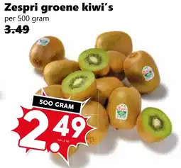 CoopCompact Zespri groene kiwi's aanbieding