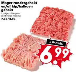 CoopCompact Mager rundergehakt en/of kip/kalkoen gehakt aanbieding