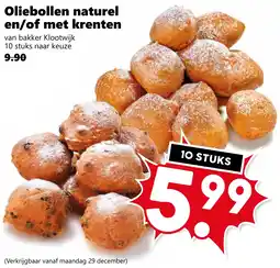 CoopCompact Oliebollen naturel en/of met krenten aanbieding