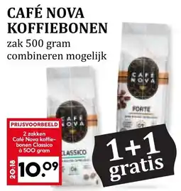 CoopCompact CAFÉ NOVA KOFFIEBONEN aanbieding