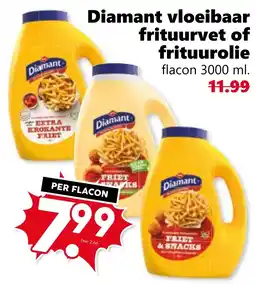 Coop Diamant vloeibaar frituurvet of frituurolie aanbieding