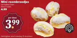 Coop Mini roombroodjes aanbieding