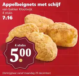 Coop Appelbeignets met schijf aanbieding
