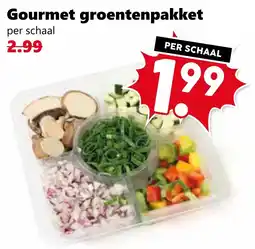 Coop Gourmet groentenpakket aanbieding