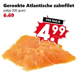Coop Gerookte Atlantische zalmfilet aanbieding