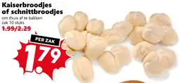 Coop Kaiserbroodjes of schnittbroodjes aanbieding