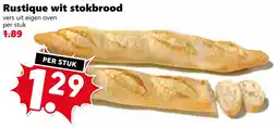 Coop Rustique wit stokbrood aanbieding