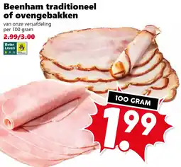 Coop Beenham traditioneel of ovengebakken aanbieding