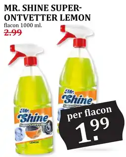 Coop MR. SHINE SUPER- ONTVETTER LEMON aanbieding