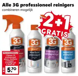 Coop Alle 3G professioneel reinigers aanbieding