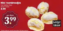 Boon`s Markt Mini roombroodjes aanbieding