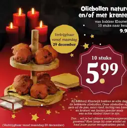 Boon`s Markt Oliebollen naturel en/of met krenten aanbieding