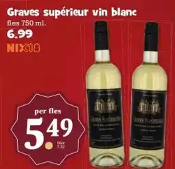 Boon`s Markt Graves supérieur vin blanc aanbieding