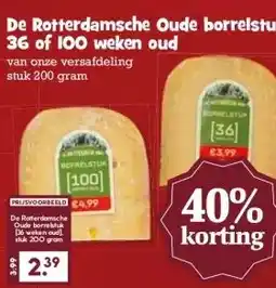 Boon`s Markt De Rotterdamsche Oude borrelstuk 36 of 100 weken oud aanbieding