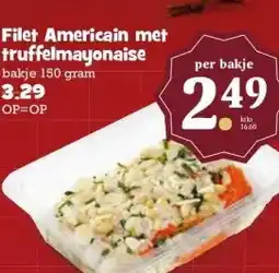 Boon`s Markt Filet Americain met truffelmayonaise aanbieding