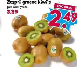 Boon`s Markt Zespri groene kiwi's aanbieding