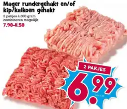 Boon`s Markt Mager rundergehakt en/of kip/kalkoen gehakt aanbieding