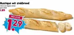 Boon`s Markt Rustique wit stokbrood aanbieding