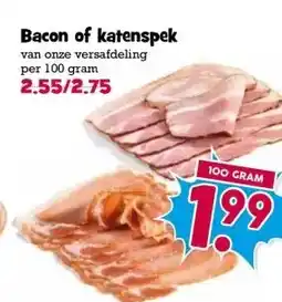 Boon`s Markt Bacon of katenspek aanbieding