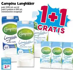 Boon`s Markt Campina Langlekker aanbieding