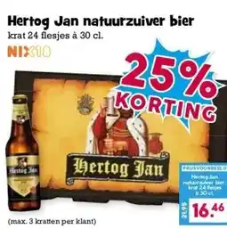 Boon`s Markt Hertog Jan natuurzuiver bier aanbieding