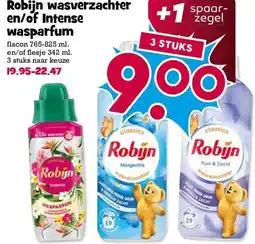 Boon`s Markt Robijn wasverzachter en/of Intense wasparfum aanbieding