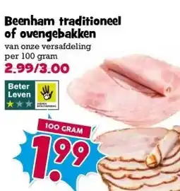 Boon`s Markt Beenham traditioneel of ovengebakken aanbieding