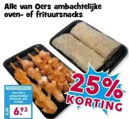 Boon`s Markt Alle van Oers ambachtelijke oven- of frituursnacks aanbieding