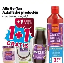 Boon`s Markt Alle Go-Tan Aziatische producten aanbieding