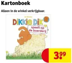 Kruidvat Kartonboek aanbieding