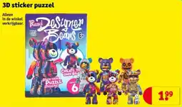 Kruidvat 3D sticker puzzel aanbieding