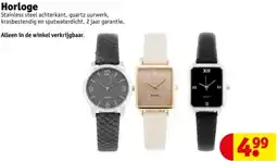 Kruidvat Horloge aanbieding