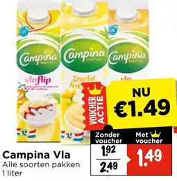 Vomar Voordeelmarkt Campina Vla aanbieding