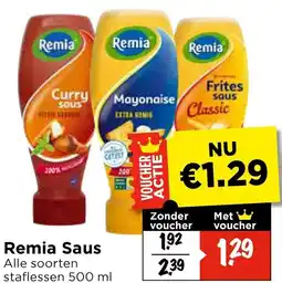 Vomar Voordeelmarkt Remia Saus aanbieding