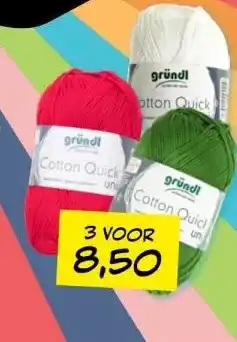Boekenvoordeel Cotton Quick Uni aanbieding