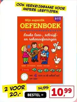Boekenvoordeel OEFENBOEK aanbieding