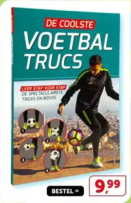 Boekenvoordeel VOETBAL TRUCS aanbieding