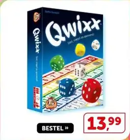 Boekenvoordeel Qwixx aanbieding