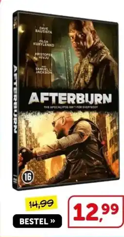 Boekenvoordeel Afterburn DVD aanbieding