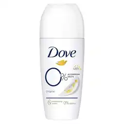 Trekpleister Dove Original 0% Aluminiumzouten Deodorant Roller aanbieding