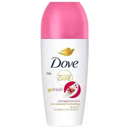 Trekpleister Dove Go Fresh Pomegranate Deodorant Roller aanbieding